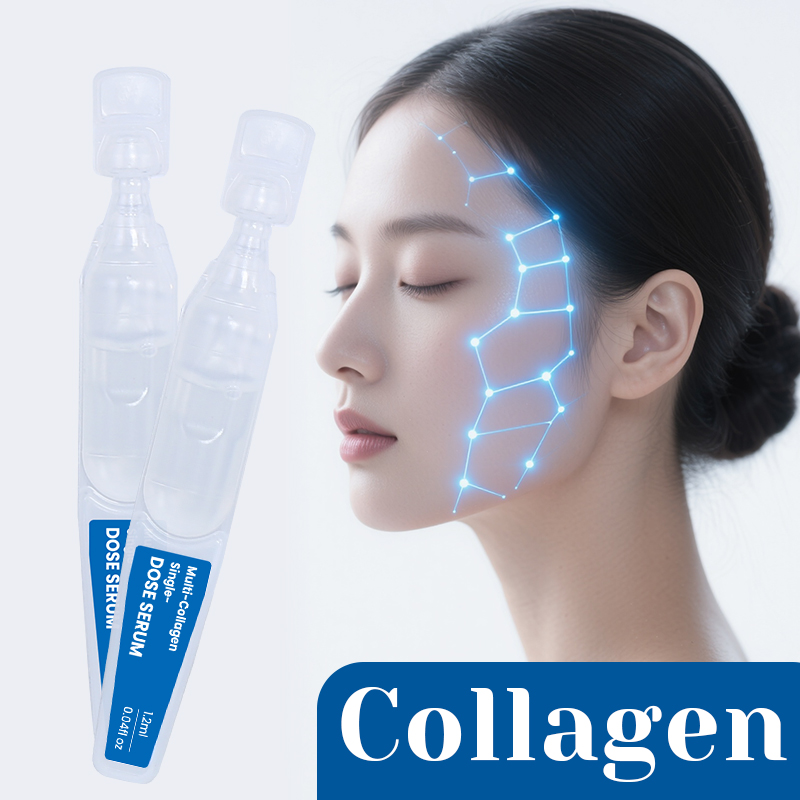 Single Dose Pdrn Polypeptide Salmon Dna Serum Curcuma Longa Turmeric Root Soothing Repair Serum E for Face - 10
